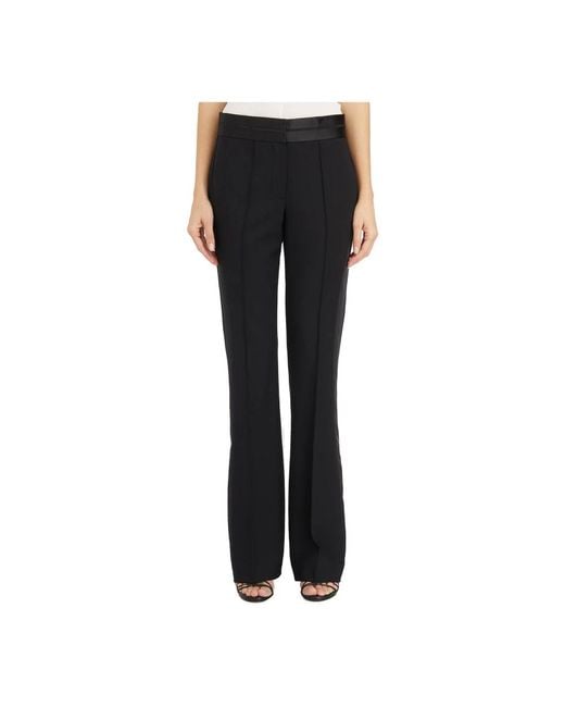 Helmut Lang Black Wide Trousers