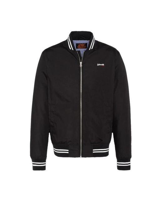 Bomber Jackets di Schott Nyc in Black da Uomo