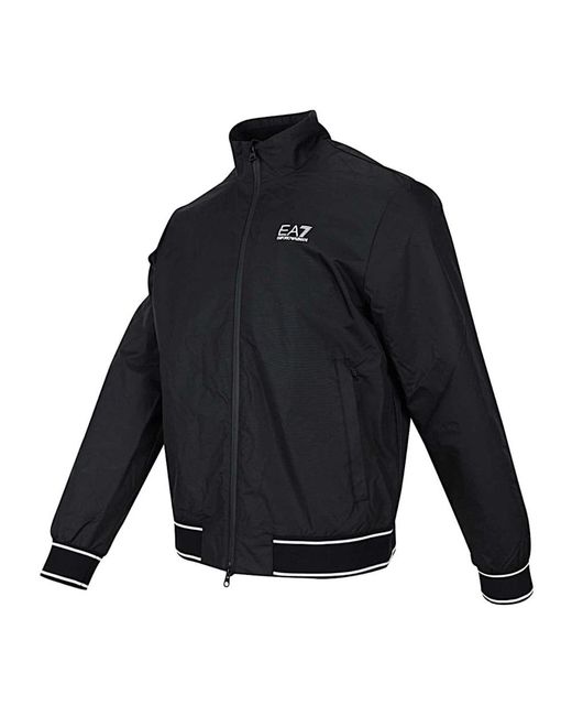 EA7 Blue Bomber Jackets for men