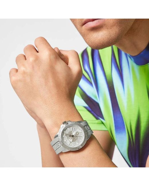 Philipp Plein Metallic Watches for men
