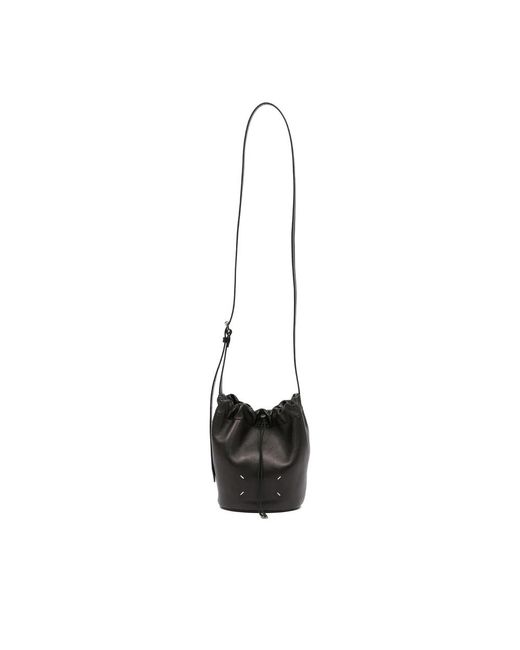 Maison Margiela Draw-String Pouch in het Black