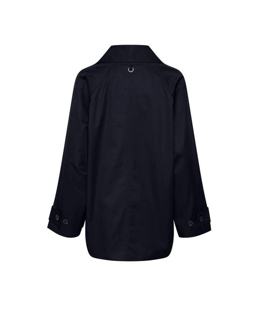 Inwear Blue Double-Breasted Coats