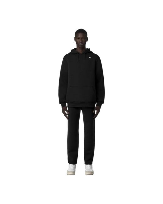 K-Way Black Sweatpants for men