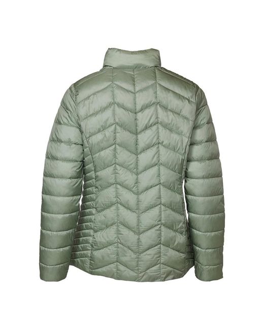 Danwear Jassen ,Groen ,Nylon Luxe Groene Donsjas Gunda 66 in het Green