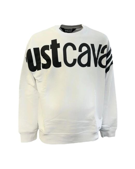 Just Cavalli White Sweatshirts for men