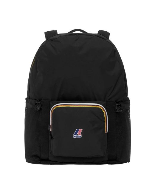 K-Way Black Backpacks