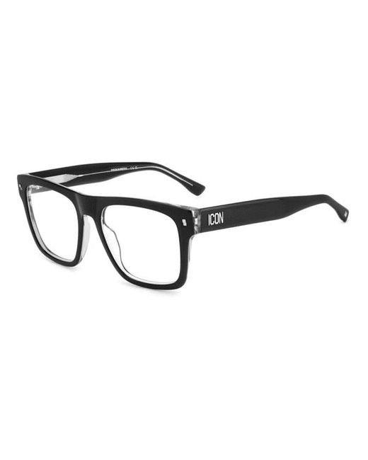 Glasses di DSquared² in Black da Uomo