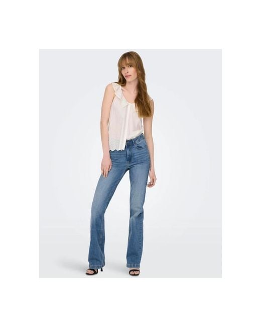 Flared Jeans ONLY de color Blue