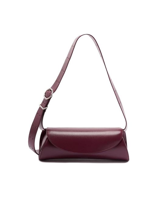 Jil Sander Purple Shoulder Bags