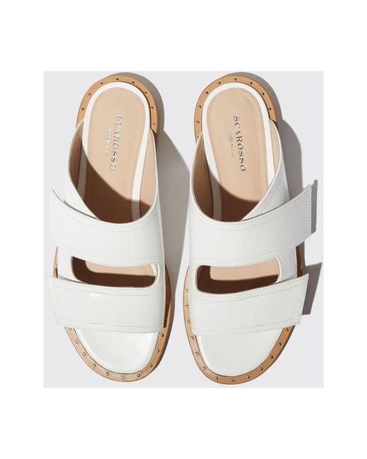 Scarosso White Sliders
