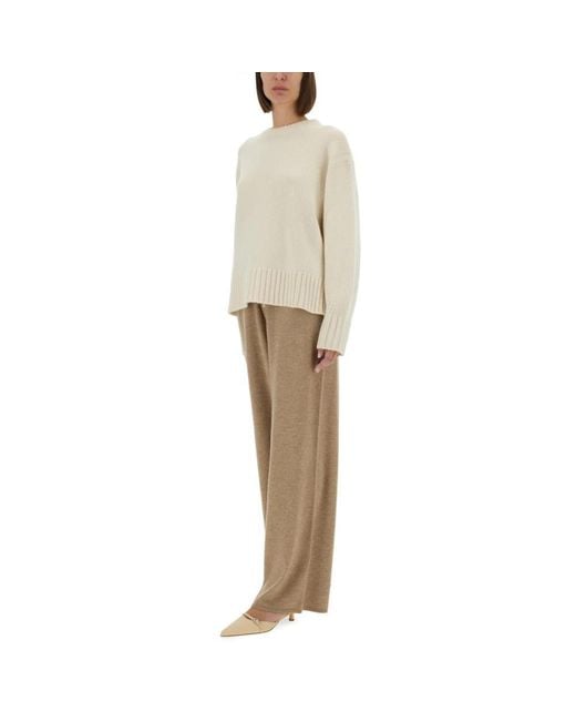 Guest In Residence Natural Wide Trousers