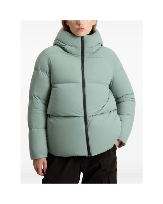 Woolrich Green Winter Jackets