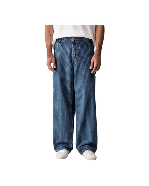 Levi's Extra Wijde Utility Jeans in het Blue voor heren