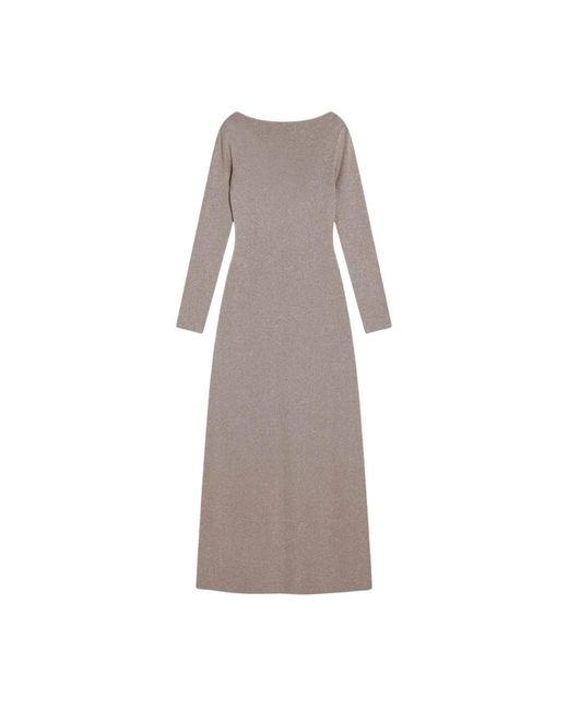 Max Mara Gray Midi Dresses