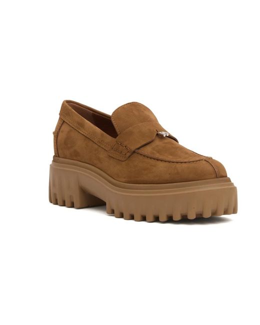Hogan Brown Loafers