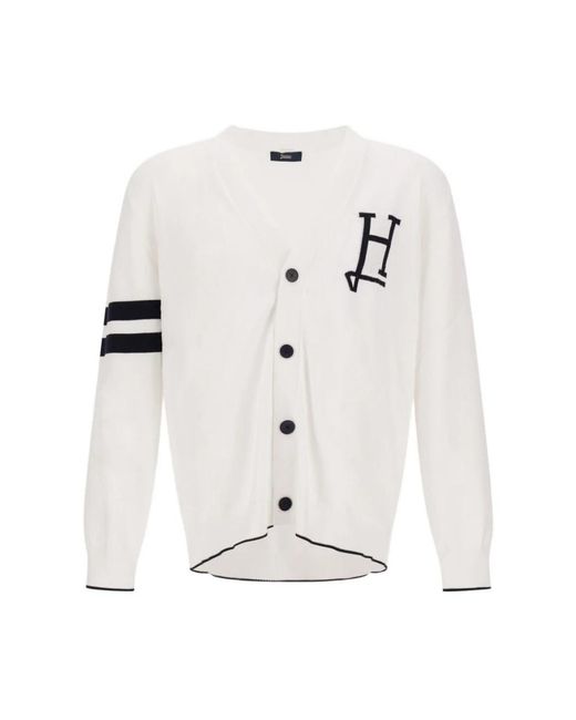 Cardigans Herno de hombre de color White