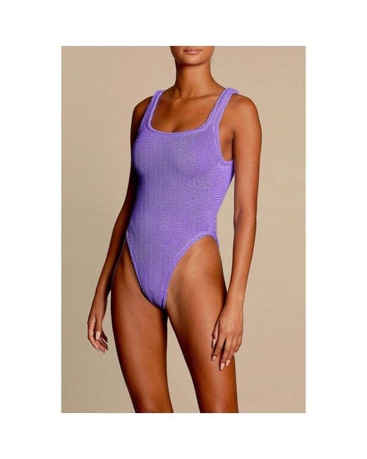 One-Piece Hunza G de color Purple