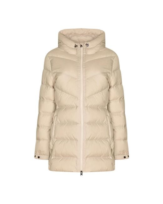 Woolrich Witte Winterjassen in het Natural