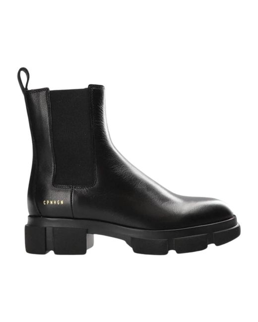 COPENHAGEN Black Chelsea Boots