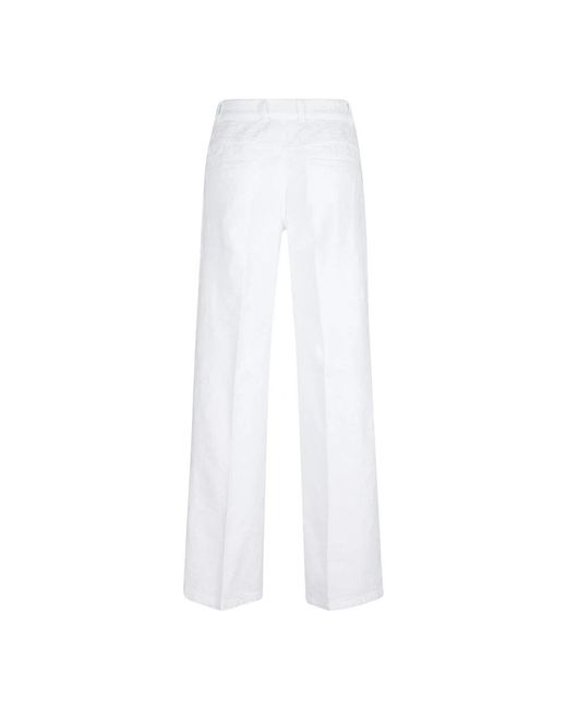 True Royal Chinos in het White