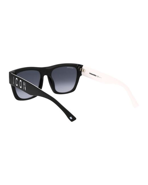 DSquared² Ikono sonnenbrille modell 0004/s in Black für Herren