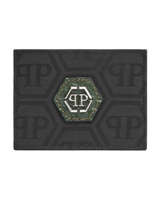 Wallets & Cardholders di Philipp Plein in Black da Uomo