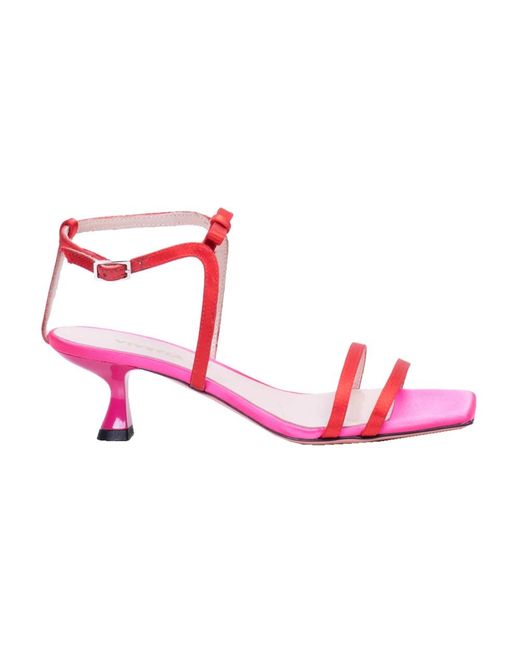 Vivetta Pink High Heel Sandals