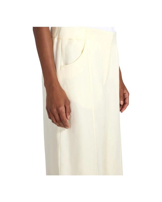 Liviana Conti Metallic Wide Trousers