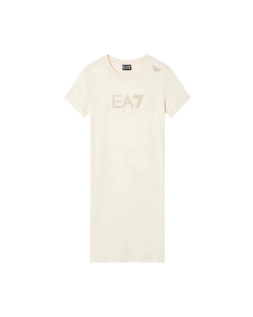 Short Dresses EA7 de color Natural