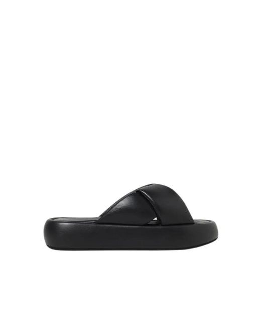 Liviana Conti Black Sliders