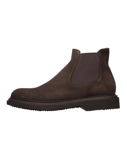 Pantanetti Brown Chelsea Boots for men