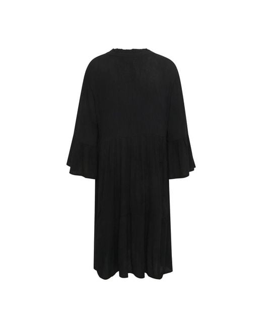 Kaffe Black Midi Dresses