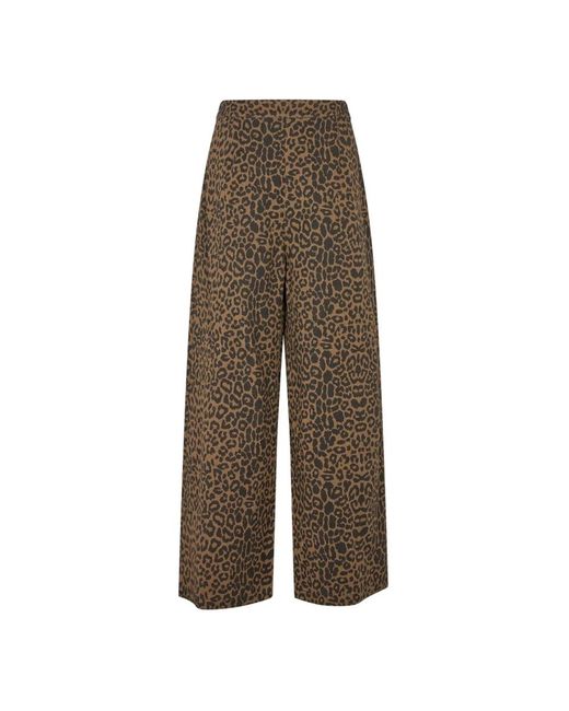 Lolly's Laundry Brown Wide Trousers