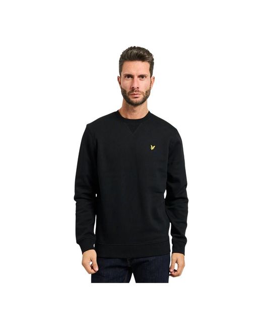 Lyle & Scott Hoodies & Sweatvesten ,Zwart ,Sweatshirt in het Black voor heren