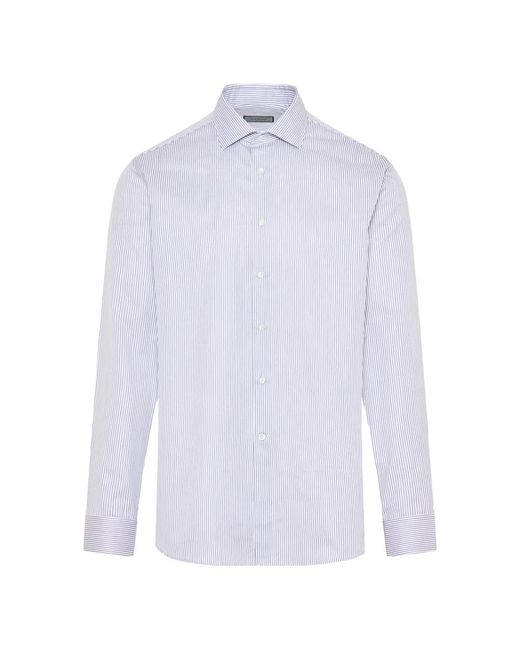 Canali White Formal Shirts for men