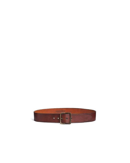 Belts DSquared² de hombre de color Brown