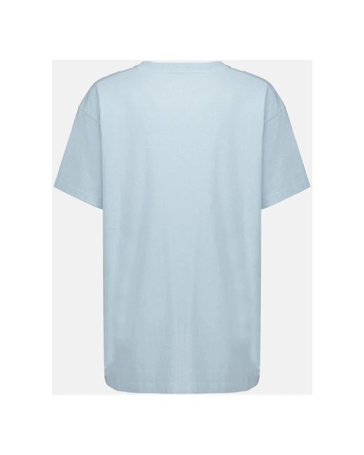 MM6 by Maison Margiela Blue T-Shirts
