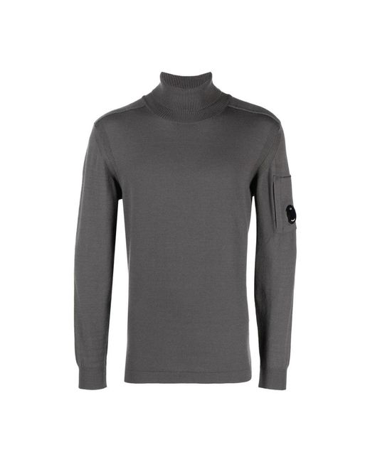 C P Company Gray Turtlenecks for men