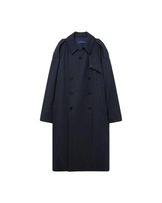 Double-Breasted Coats Paltò pour homme en coloris Blue