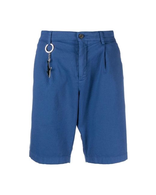 Paul & Shark Blue Casual Shorts for men