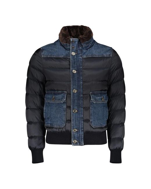 Moorer Blue Bomber Jackets for men