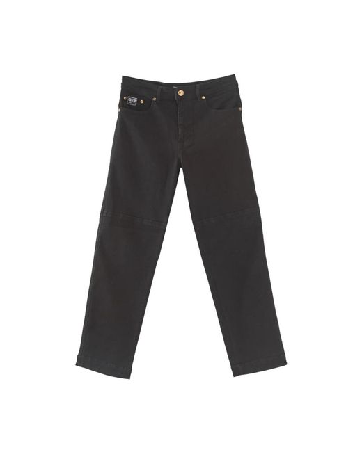 Versace Jeans Couture Black Straight Fit Jeans for men