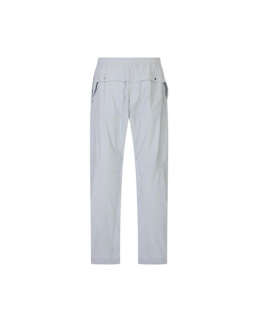 Stone Island Gray Straight Trousers for men
