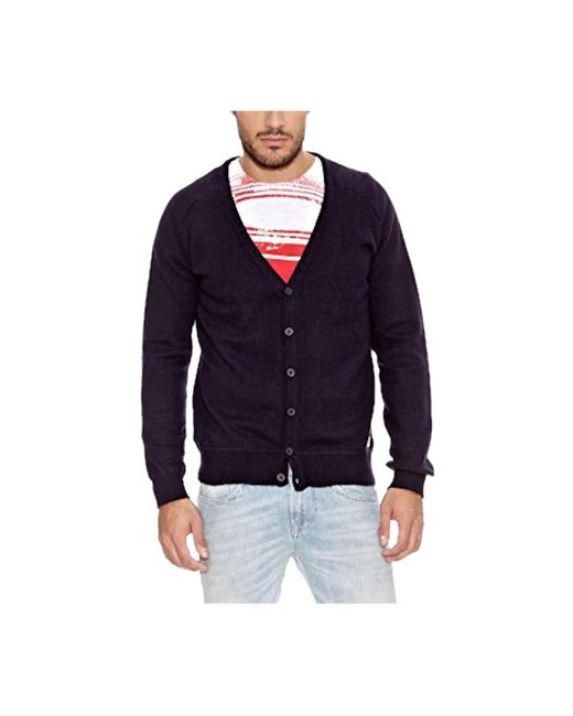 Cardigans Pepe Jeans de hombre de color Blue