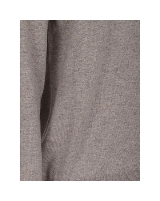 Ballantyne Gray Cashmere Knitwear for men