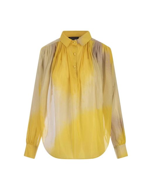 Blouses & shirts > shirts Gianluca Capannolo en coloris Yellow