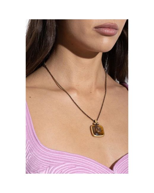 Versace Metallic Aura Halskette