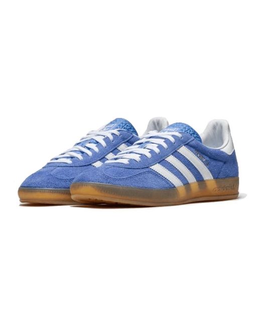 Adidas Blue Blaue fusion gazelle indoor sneaker