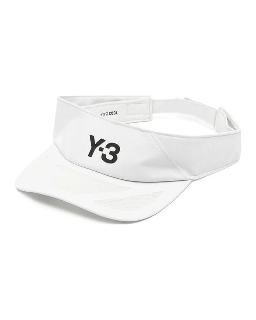 Y-3 White Visor Clima Y3