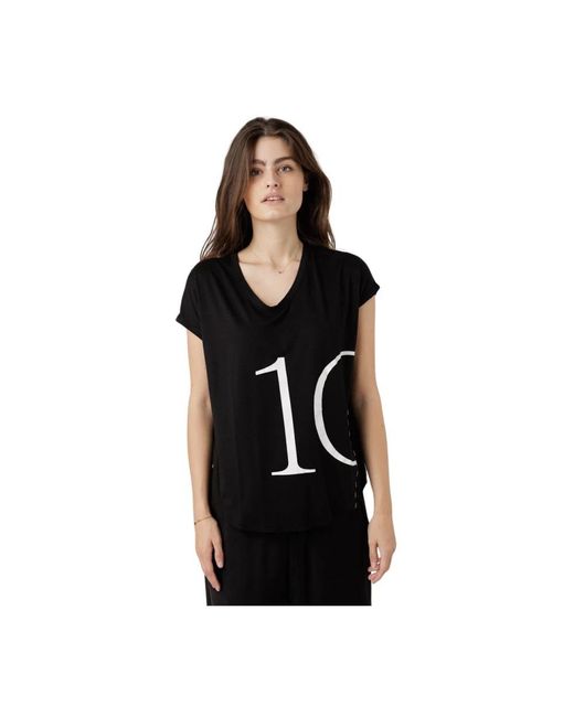 10Days Black T-Shirts